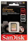64gb Sandisk Extreme Sdxc Memory Card Class 10 V30 Uhs-i  sdsdxv2-064g-gncin 
