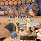 4 Pcs 36 Inches Double Bit Axe Handle Replacement Hickory Wood Axe Maul Handle