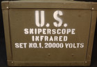 Korean War Us Army Corps Of Engineers Chest Sniper Scope Infrared 20 000 Volts