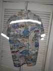 Disneyland Mulholland Madness Cast Member Shirt Rare Awesome Reflective Uniform