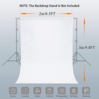 7x10 Ft White Photo Backdrop 100  Polyester Photography Studio Background