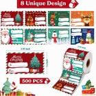 500 Pack Christmas Gift Tags 2 95x1 6 Inch For Presents And Wrapping