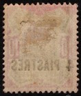 British Levant 1887 Qv 4 Piastres On 10d