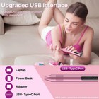 Cordless Electric Nail Drill Machine Acrylic Nails Gel Polish Remove Nail File