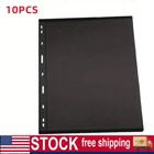 10 Sheet Stamp Pages  1 Rows Pages For Stamp Collectors  9-hole Standard Page