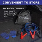 Heavy Duty Jumper Cables 0 Gauge 30 Feet 1000amp Automotive Booster Cables Cars