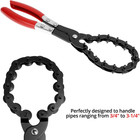 Exhaust Cutter - Precision Cutting Tool For 3 4  To 3-1 4  Pipes  Chain Muffler