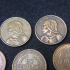 Panama 25 Coin Mixed Lot 1907 - 1979  1  2 1 2  And 5 Centesimos Vg-au