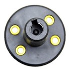 Battery Disconnect Switch With Removable Key  2 Stud Plastic Housing Up s1202