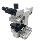 Leitz Orthoplan Trinocular Head Microscope W  20x 40x And 5x Lens No Pwr Sup