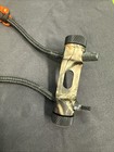 Mathews Lost Camo Wrist Strap With Harmonic Damper Orange And Black