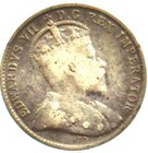 1904          Canada Canadian 5c Cent Nickel Coin King Edward Vii Silver Half Dime 