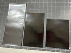 Lot Of 20 Used Showgard Stamp Mounts Black 4x8  Huge Plate Blocks Jb12