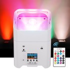 6x18w Wireless Stage Dj Uplights 6in1 Rgbwa uv Par Light Dmx512 Wifi App Remote