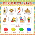 Mexican Fiesta Decorations  24 Pcs Hanging Swirl Cinco De Mayo