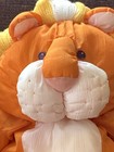 Fp Puffalumps Lion Kitten Plush Nylon Parachute Stuffed Animal Vintage 15 