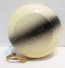 Royal Tournament Yo-yo Vintage C  1950 s Wood Wooden Yo Yo White W  Black Stripe