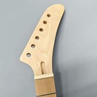 Diy Maple Electric Guitar Neck 22 Frets 25 5  Scale Length Dot Inlay Fingerboard
