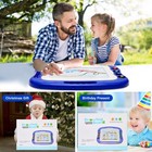 Magnetic Drawing Board large Doodle Board Toddler Toys For Girls Large  Blue