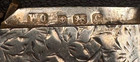 Antique 1903 Edwardian English Sterling Silver Vesta Case Match Safe Birmingham