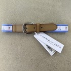 Nwt Janie   Jack Blue Easter Bunny Belt Baby Boy 6-12 Months