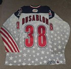 Benoit Dusablon Hartford Wolf Pack 9 11 Specialty Game Worn Used Jersey