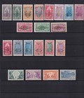 Congo French  1922 1931 6 Complete Sets  Mlh  mnh