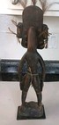 Papua New Guinea Ancestor Figure 18  Hand Carved Art Shell Eyes