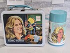 Bionic Woman 1978 Aladdin Vintage Metal Lunchbox And Thermos Rare C9  New W  Tag