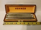 Vintage Hohner Chromonika Iii Harmonica C Key In Original Box