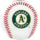 Rawlings Mlb Oakland Athletics Team Logo Baseball  White  1