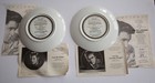1991 Delphi Elvis Presley Portraits Of The King Collector  Plates- 1    2-w coa