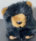 Swibco Puffkins 5  Benny The Black Bear Plush With Hang Tag Dob 1-25-1997