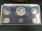 1974 Panama 6 Coin Proof Set W  1 Silver Balboa Original Package Us Mint New