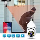 355   Panorama Wifi Security Camera Light Bulb Wireless Cctv Monitor Night Vision