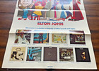 Fantastic Elton John Band Rare 1974 Original Mca Records Catalog Promo Poster