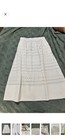 Tuckernuck White Cotton Eyelet Laurel Skirt White Eyelet Midi Skirt Women   s M