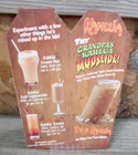 Vintage 1995 Grandpa Munster Al Lewis Kahlua Mudslide Store Bar Display Sign Ad