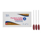 Dynarex Povidone Iodine Swabsticks  Convenient 1 Count  pack Of 75  