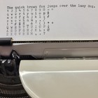 Vintage 1960   s Remington Fleetwing Portable Typewriter - No Case - Works Great 