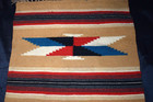 Vintage Small Chimayo Native American Style Rug Wall Handling 18 5  X 19 