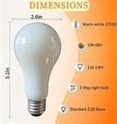 3-way Light Bulbs  Three Way Bulb  30 70 100 Watt Incandescent Light Bulbs  S   