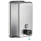 Stainless Steel Wall Mount Soap Dispenser - 38 8oz Liquid Capacity  Anti-leak Pu