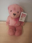 Vintage Avon Talking Valentino The Love Pink Bear Plush Stuffed Toy Nob  b34 