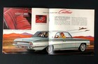 1962 Oldsmobile F-85 Brochure Cutlass Club Coupe Convertible Original Art Vtg