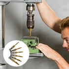Drill Tap Set  12-piece Drill Tap Set  American Standard Drill Tap Set Yellow