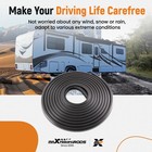 D-seal Rv Slide Out Seal For Slide-out System 018-312-ekd Rubber Black