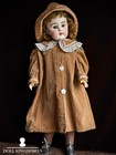 Rare Antique German 27 5    Kestner 156 Bisque Head Doll