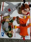 Meanie Baby Meanies Lot 8 Plush Toys Beanie Farce Wars