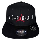 Nike Jordan Black Jumpman Air Cap Snapback Hat  New   youth Size 8-20